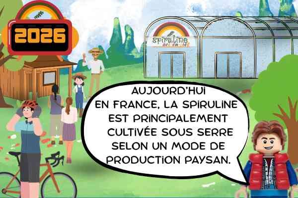 Spiruline Bio en paillette Spiruline Bio en paillette