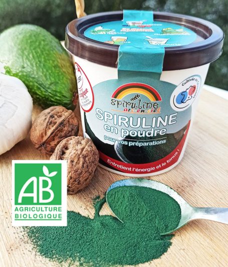 Spiruline en poudre