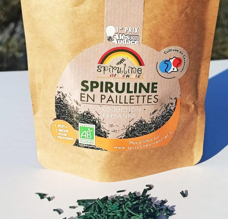 Spiruline Bio en paillette