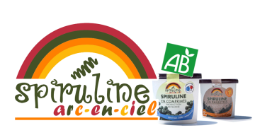 logo spiruline arc en ciel